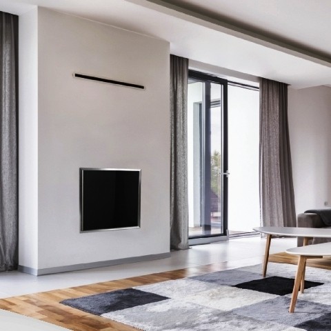  Șemineu peleţi 18 kW Apollo Idro Black Line