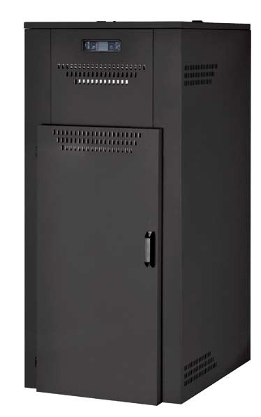 Cazan peleţi Omnivor 30 kW Hidra Omnia cu auto-curăţare (si cu productie de ACM)